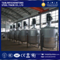 Automatic electrical heating chemical mixing tank